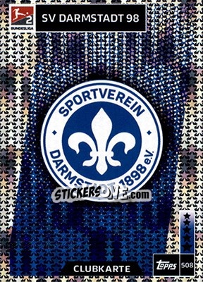 Sticker Klub / Verein / Team - German Fussball Bundesliga 2018-2019. Match Attax n. 508 - Topps