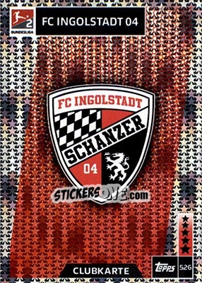 Sticker Klub / Verein / Team - German Fussball Bundesliga 2018-2019. Match Attax n. 526 - Topps