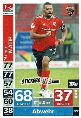 Figurina Marvin Matip - German Fussball Bundesliga 2018-2019. Match Attax - Topps