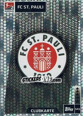 Sticker Klub / Verein / Team - German Fussball Bundesliga 2018-2019. Match Attax n. 541 - Topps