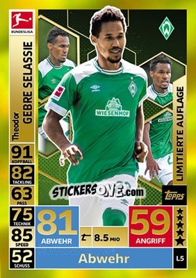 Sticker Theodor Gebre Selassie
