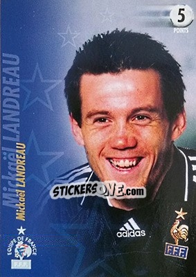 Figurina Mickaêl Landreau - L'Equipe De France De 1998 - 2002 - Panini