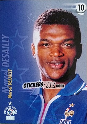 Sticker Marcel Desailly - L'Equipe De France De 1998 - 2002 - Panini