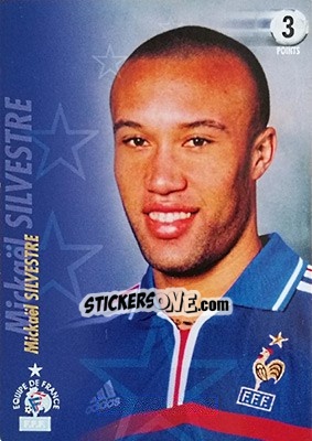 Sticker Mikaêl Silvestre - L'Equipe De France De 1998 - 2002 - Panini