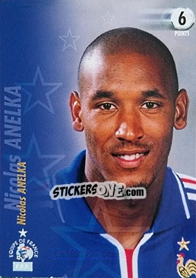 Figurina Nicolas Anelka - L'Equipe De France De 1998 - 2002 - Panini