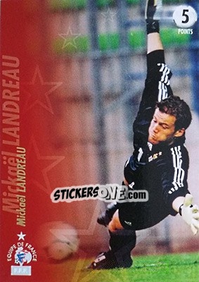 Cromo Mickaêl Landreau - L'Equipe De France De 1998 - 2002 - Panini