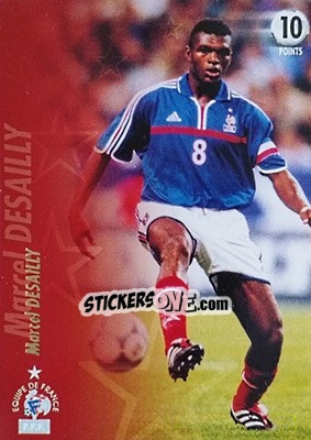 Sticker Marcel Desailly - L'Equipe De France De 1998 - 2002 n. 28 - Panini