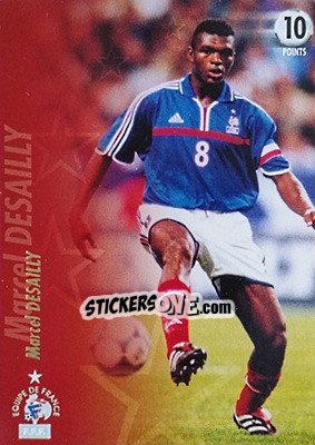 Sticker Marcel Desailly - L'Equipe De France De 1998 - 2002 - Panini