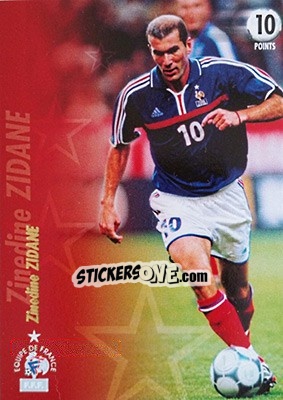 Sticker Zinédine Zidane