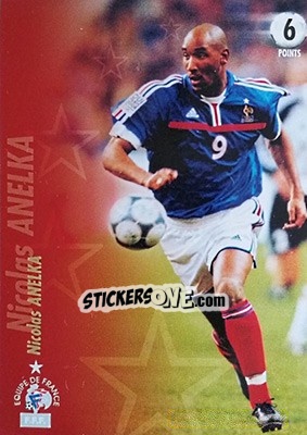 Cromo Nicolas Anelka - L'Equipe De France De 1998 - 2002 - Panini