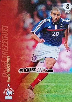 Sticker David Trezeguet - L'Equipe De France De 1998 - 2002 - Panini