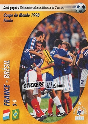 Cromo La France Est,,,, - L'Equipe De France De 1998 - 2002 - Panini