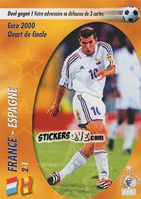 Figurina Un coup de patte,,,, - L'Equipe De France De 1998 - 2002 - Panini