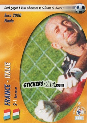 Cromo Les italiens prennent,,,,, - L'Equipe De France De 1998 - 2002 - Panini