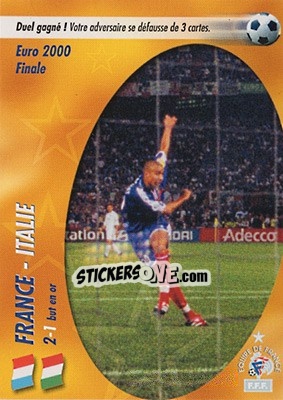 Sticker Trézéguet,,,, - L'Equipe De France De 1998 - 2002 n. 91 - Panini