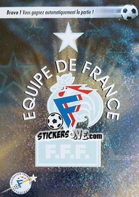 Sticker Joker - L'Equipe De France De 1998 - 2002 n. 98 - Panini