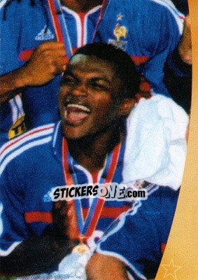 Sticker Euro 2000 - L'Equipe De France De 1998 - 2002 - Panini