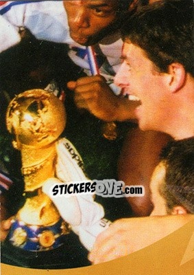Sticker Coupe Des Confédérations 2001 - L'Equipe De France De 1998 - 2002 n. 129 - Panini