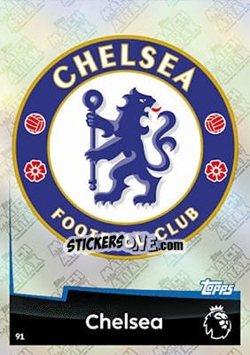 Sticker Club Badge - English Premier League 2018-2019. Match Attax - Topps