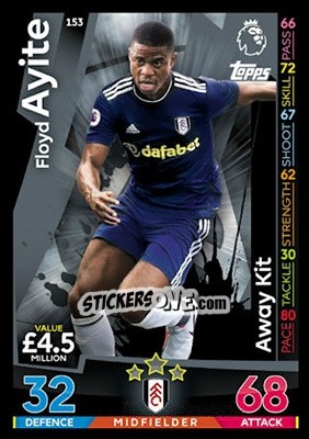 Sticker Floyd Ayite - English Premier League 2018-2019. Match Attax - Topps