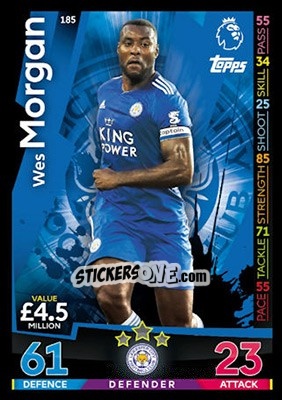 Sticker Wes Morgan