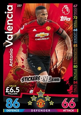 Sticker Antonio Valencia