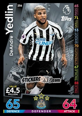 Cromo DeAndre Yedlin - English Premier League 2018-2019. Match Attax - Topps