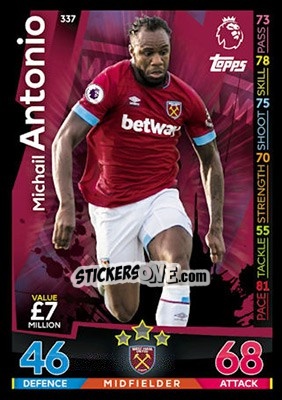 Cromo Michail Antonio