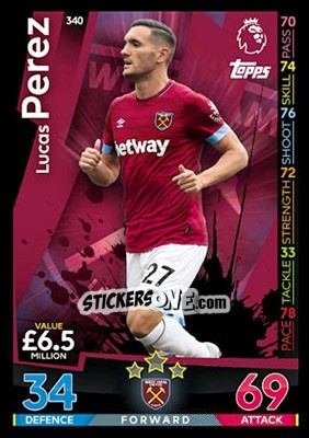 Sticker Lucas Perez