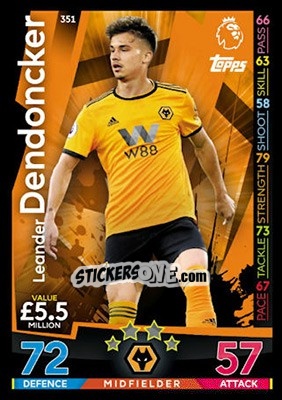 Sticker Leander Dendoncker