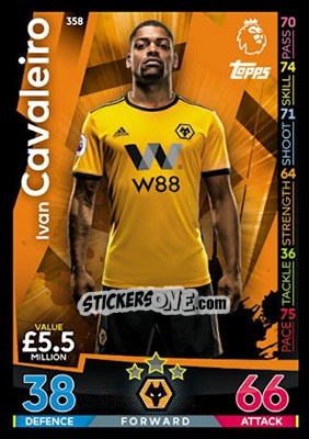 Figurina Ivan Cavaleiro - English Premier League 2018-2019. Match Attax - Topps