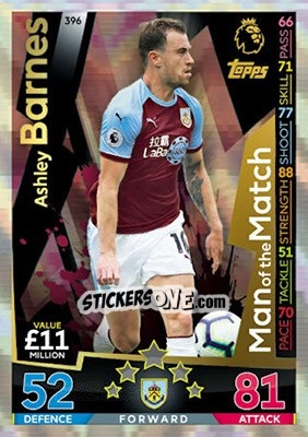 Sticker Ashley Barnes