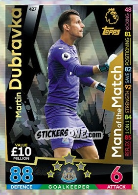 Sticker Martin Dubravka