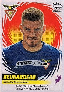 Sticker Beunardeau - Futebol 2018-2019 - Panini