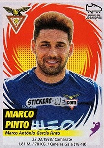 Cromo Marco Pinto - Futebol 2018-2019 - Panini