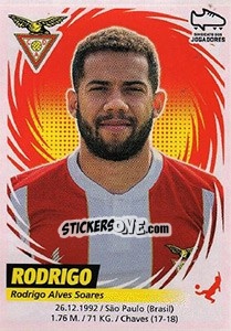 Figurina Rodrigo - Futebol 2018-2019 n. 21 - Panini