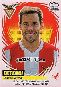 Sticker Defendi - Futebol 2018-2019 - Panini