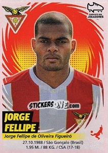 Cromo Jorge Fellipe - Futebol 2018-2019 - Panini