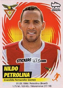 Sticker Nildo Petrolina - Futebol 2018-2019 n. 31 - Panini