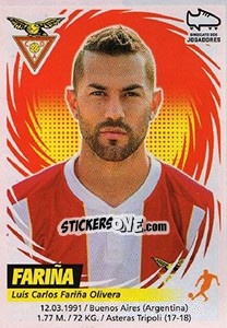 Cromo Fariña - Futebol 2018-2019 - Panini