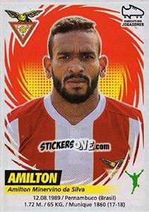 Sticker Amilton - Futebol 2018-2019 n. 33 - Panini