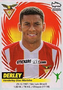 Sticker Derley - Futebol 2018-2019 n. 34 - Panini