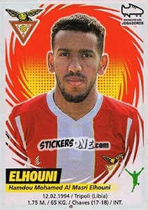 Sticker Elhouni - Futebol 2018-2019 - Panini