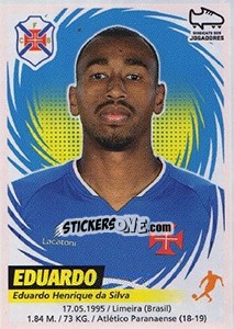 Sticker Eduardo - Futebol 2018-2019 n. 44 - Panini