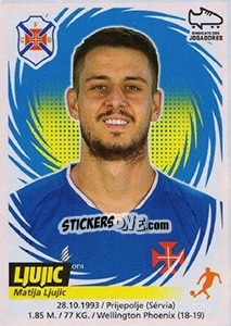 Sticker Ljujic - Futebol 2018-2019 - Panini