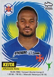 Cromo Keita - Futebol 2018-2019 - Panini