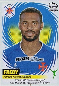 Cromo Fredy - Futebol 2018-2019 - Panini