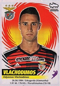 Sticker Odisseas Vlachodimos - Futebol 2018-2019 - Panini