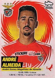 Sticker André Almeida - Futebol 2018-2019 - Panini