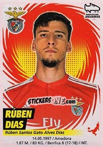 Sticker Rúben Dias - Futebol 2018-2019 n. 56 - Panini